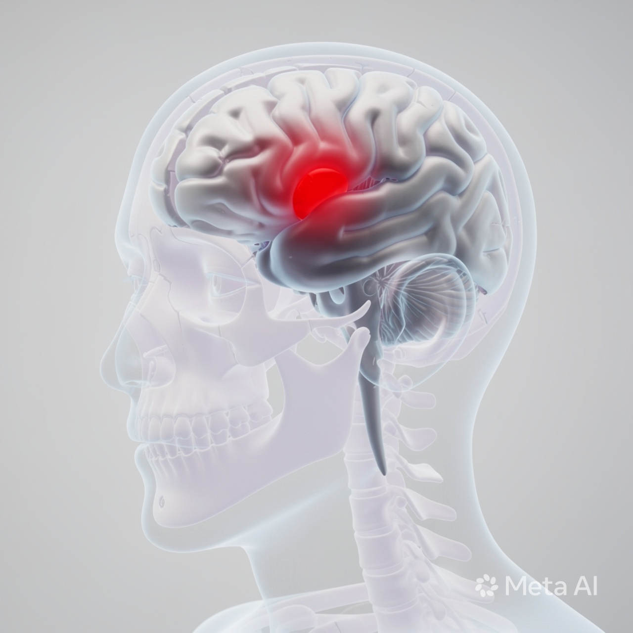 Trauma & Head Injury – 3D brain model